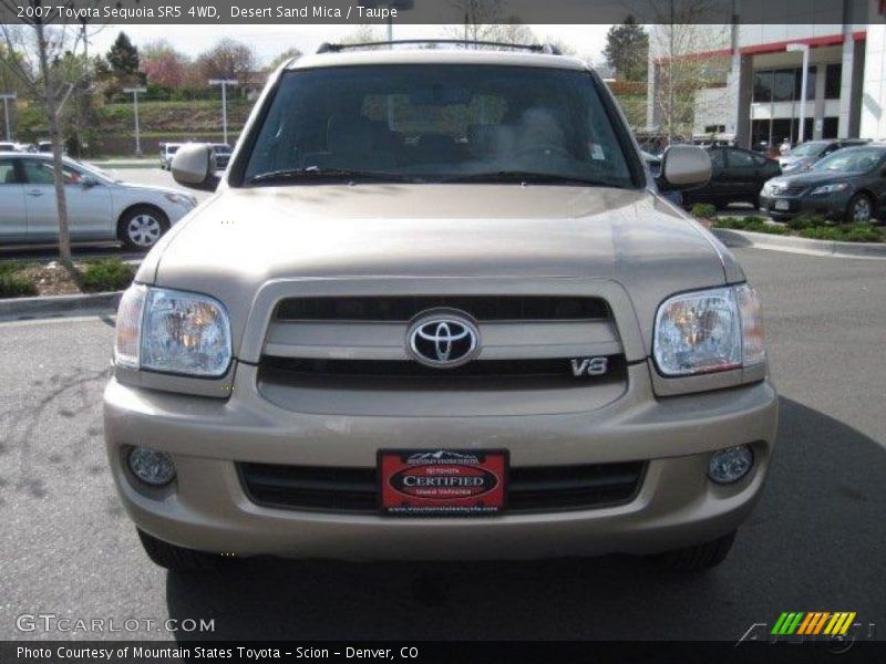 Desert Sand Mica / Taupe 2007 Toyota Sequoia SR5 4WD
