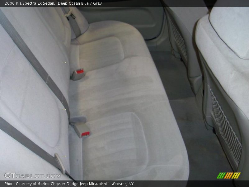Deep Ocean Blue / Gray 2006 Kia Spectra EX Sedan