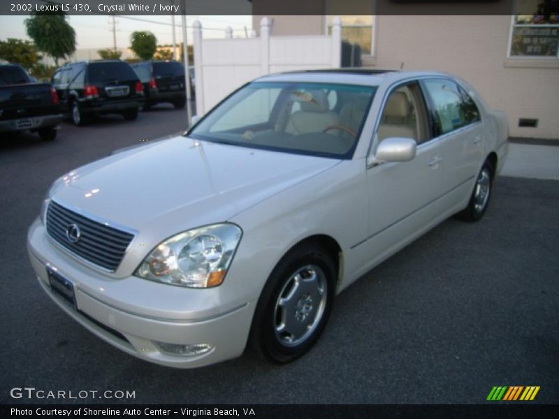 Crystal White / Ivory 2002 Lexus LS 430