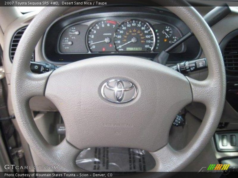 Desert Sand Mica / Taupe 2007 Toyota Sequoia SR5 4WD