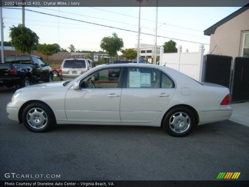 Crystal White / Ivory 2002 Lexus LS 430
