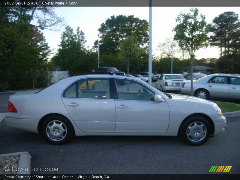 Crystal White / Ivory 2002 Lexus LS 430