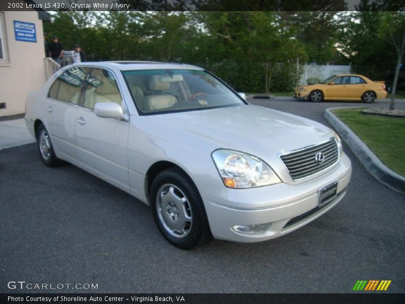 Crystal White / Ivory 2002 Lexus LS 430
