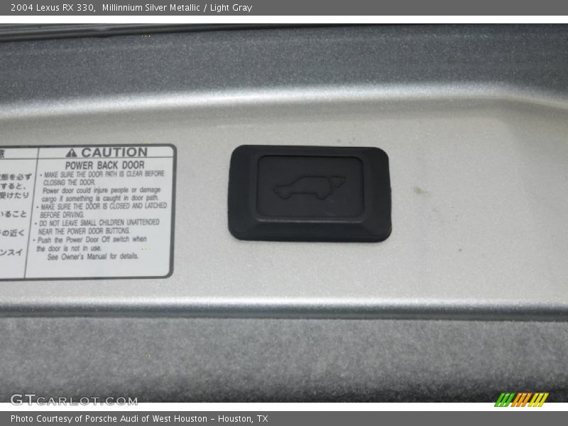 Millinnium Silver Metallic / Light Gray 2004 Lexus RX 330
