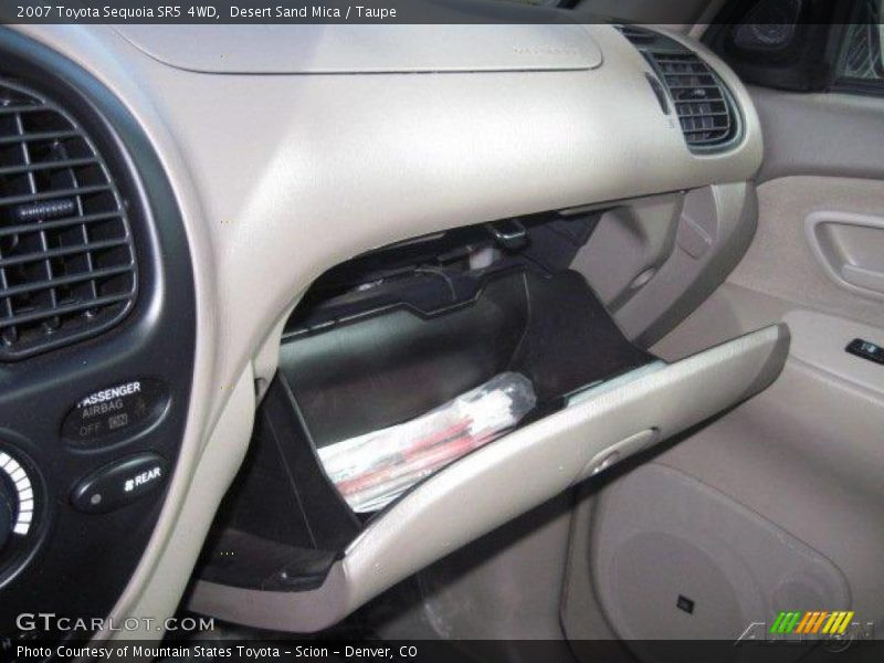 Desert Sand Mica / Taupe 2007 Toyota Sequoia SR5 4WD