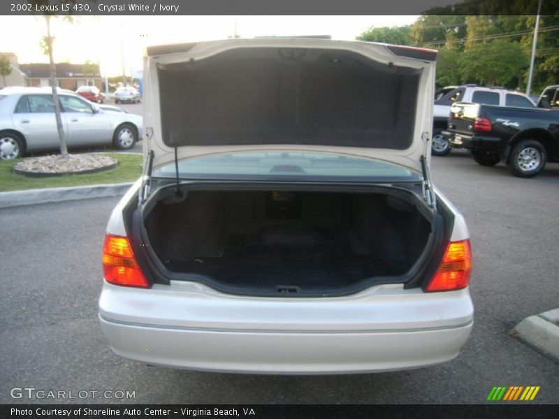 Crystal White / Ivory 2002 Lexus LS 430