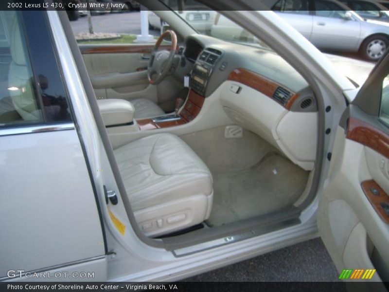 Crystal White / Ivory 2002 Lexus LS 430
