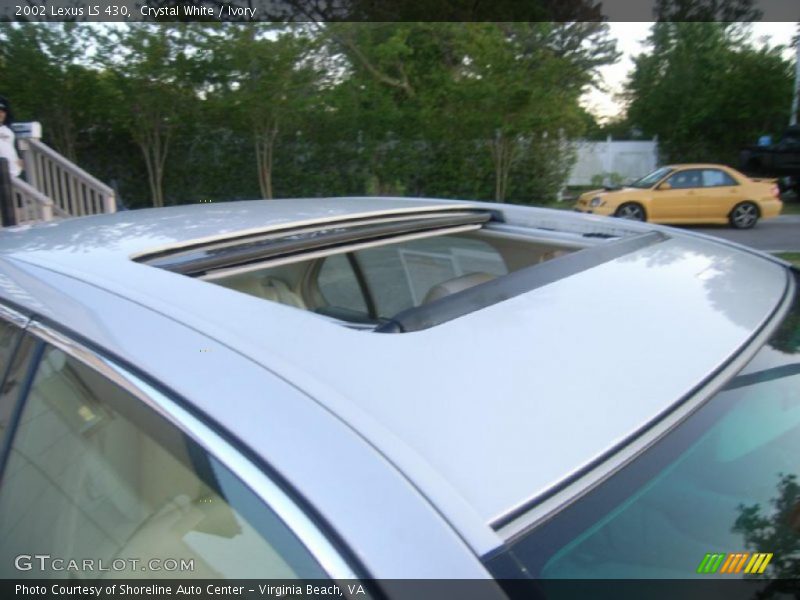 Crystal White / Ivory 2002 Lexus LS 430