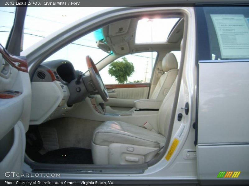 Crystal White / Ivory 2002 Lexus LS 430