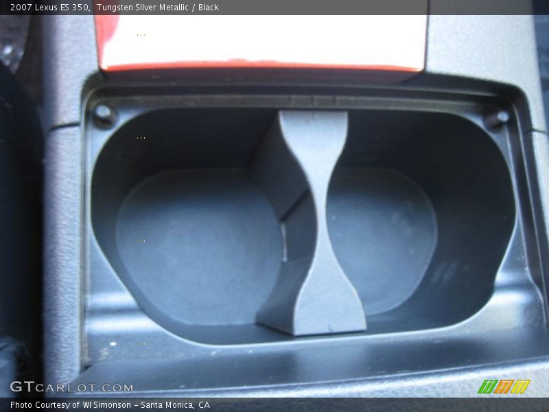 Tungsten Silver Metallic / Black 2007 Lexus ES 350