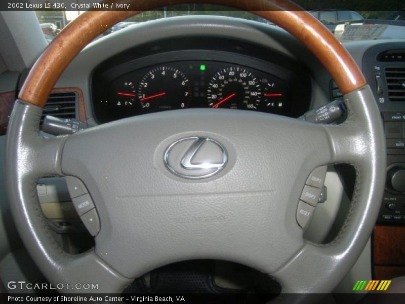 Crystal White / Ivory 2002 Lexus LS 430