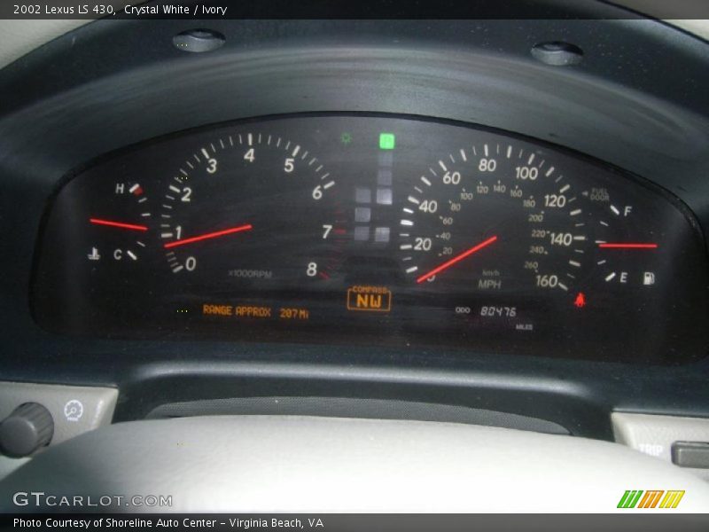 Crystal White / Ivory 2002 Lexus LS 430