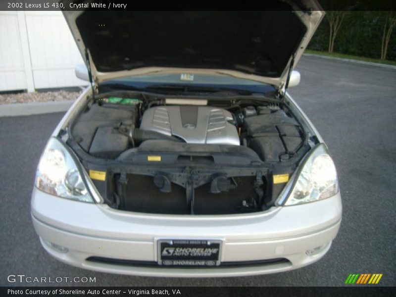 Crystal White / Ivory 2002 Lexus LS 430