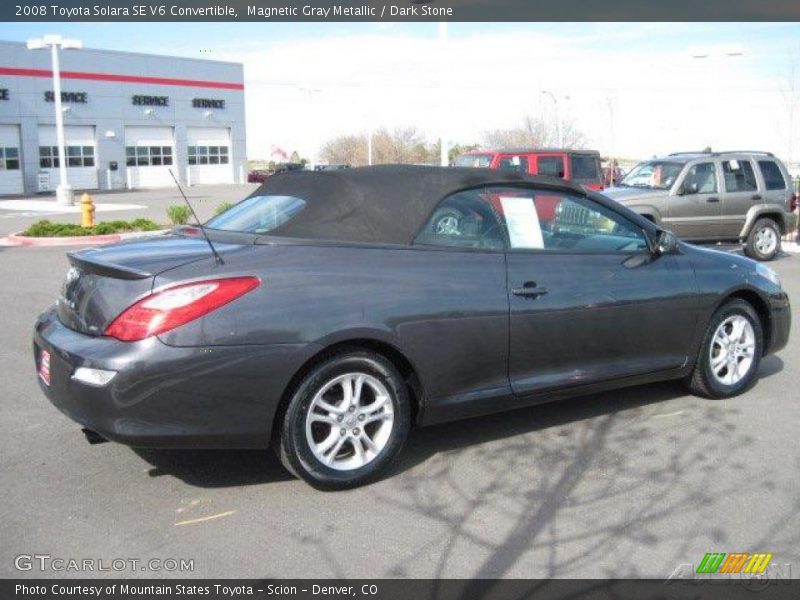 Magnetic Gray Metallic / Dark Stone 2008 Toyota Solara SE V6 Convertible