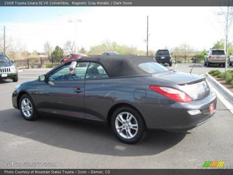 Magnetic Gray Metallic / Dark Stone 2008 Toyota Solara SE V6 Convertible