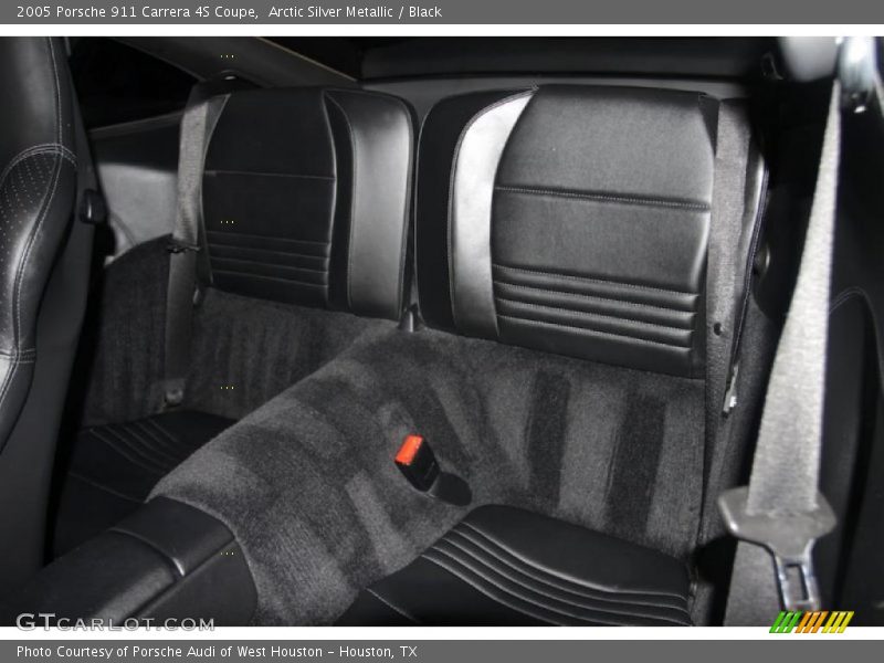 Arctic Silver Metallic / Black 2005 Porsche 911 Carrera 4S Coupe