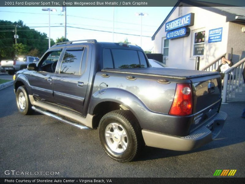 Deep Wedgewood Blue Metallic / Dark Graphite 2001 Ford Explorer Sport Trac