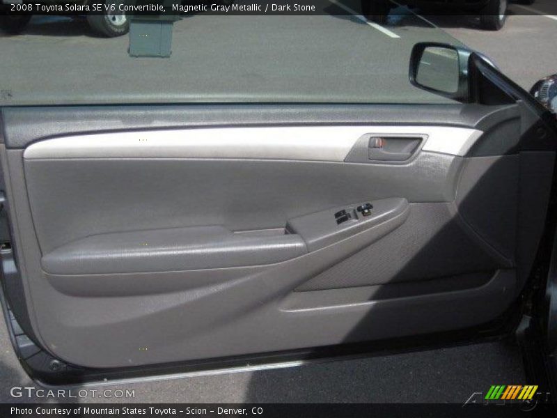 Magnetic Gray Metallic / Dark Stone 2008 Toyota Solara SE V6 Convertible