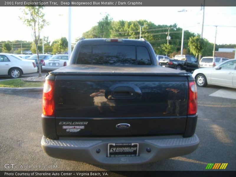 Deep Wedgewood Blue Metallic / Dark Graphite 2001 Ford Explorer Sport Trac