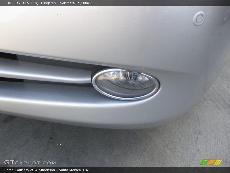 Tungsten Silver Metallic / Black 2007 Lexus ES 350
