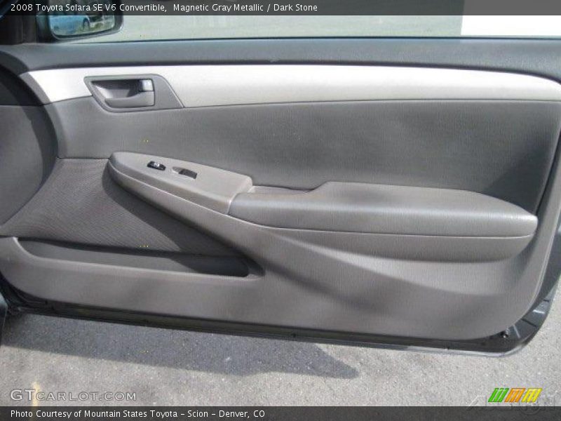 Magnetic Gray Metallic / Dark Stone 2008 Toyota Solara SE V6 Convertible