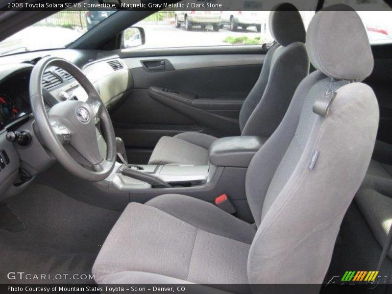 Magnetic Gray Metallic / Dark Stone 2008 Toyota Solara SE V6 Convertible