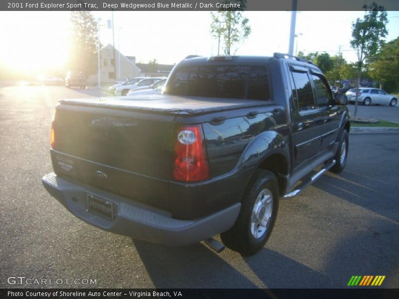 Deep Wedgewood Blue Metallic / Dark Graphite 2001 Ford Explorer Sport Trac