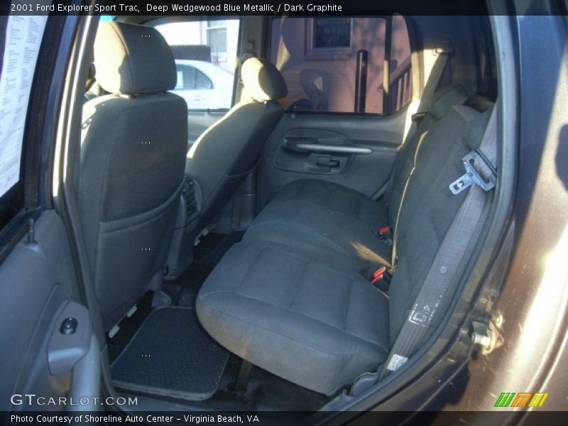 Deep Wedgewood Blue Metallic / Dark Graphite 2001 Ford Explorer Sport Trac