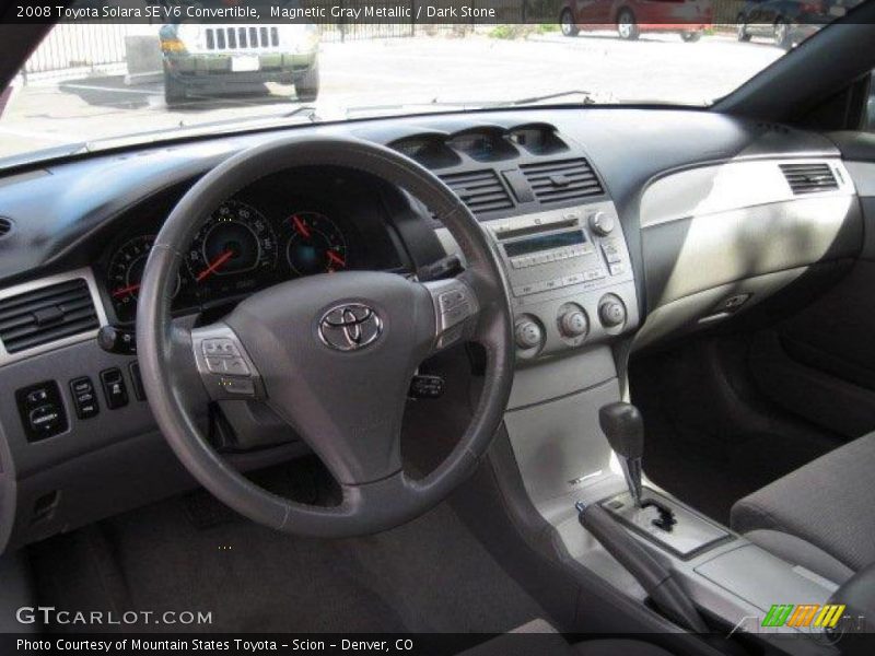 Magnetic Gray Metallic / Dark Stone 2008 Toyota Solara SE V6 Convertible