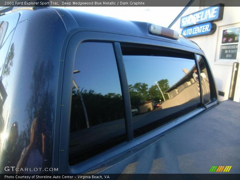 Deep Wedgewood Blue Metallic / Dark Graphite 2001 Ford Explorer Sport Trac