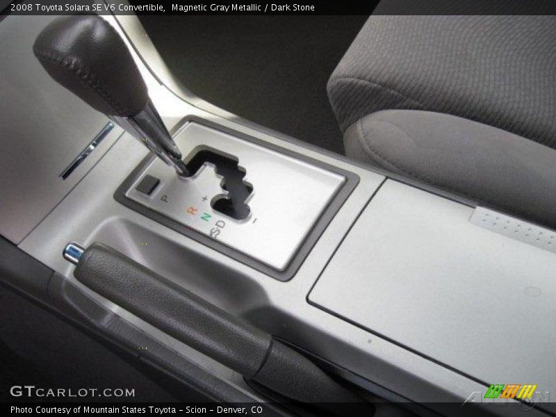 Magnetic Gray Metallic / Dark Stone 2008 Toyota Solara SE V6 Convertible