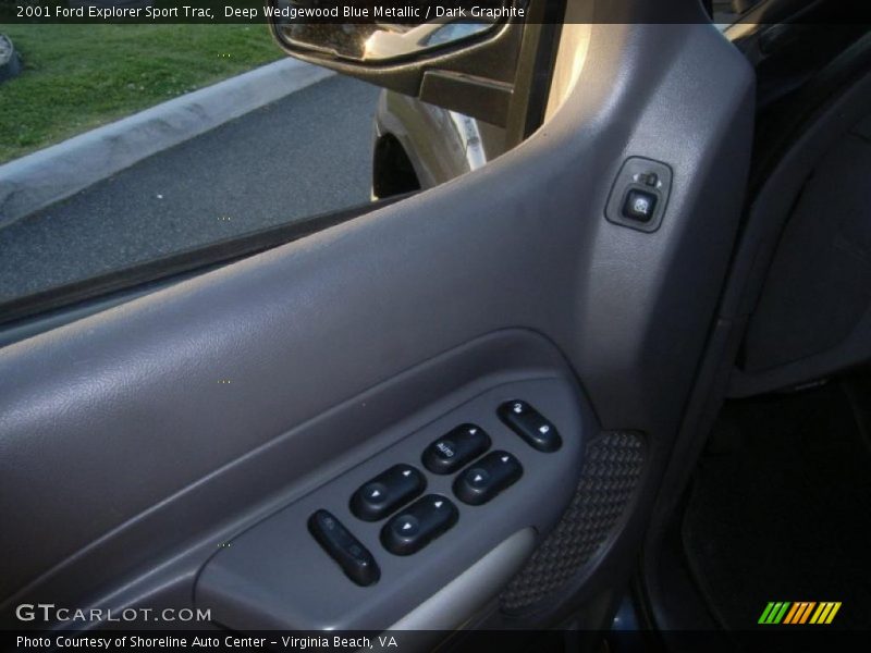 Deep Wedgewood Blue Metallic / Dark Graphite 2001 Ford Explorer Sport Trac