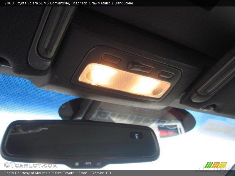 Magnetic Gray Metallic / Dark Stone 2008 Toyota Solara SE V6 Convertible