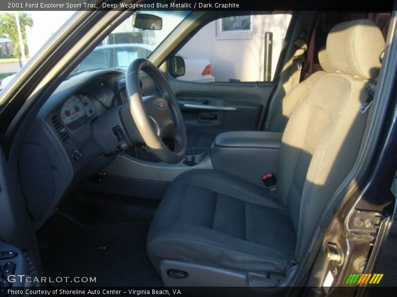 Deep Wedgewood Blue Metallic / Dark Graphite 2001 Ford Explorer Sport Trac
