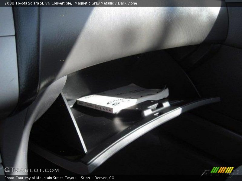 Magnetic Gray Metallic / Dark Stone 2008 Toyota Solara SE V6 Convertible