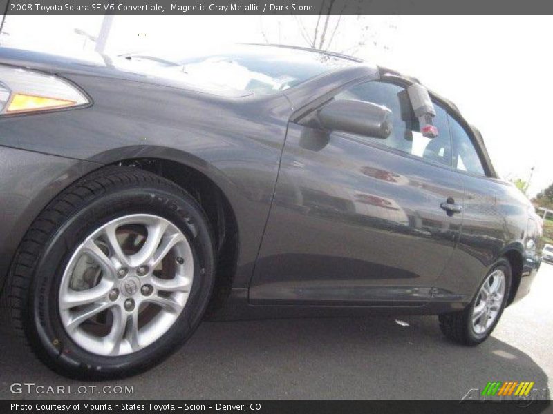 Magnetic Gray Metallic / Dark Stone 2008 Toyota Solara SE V6 Convertible