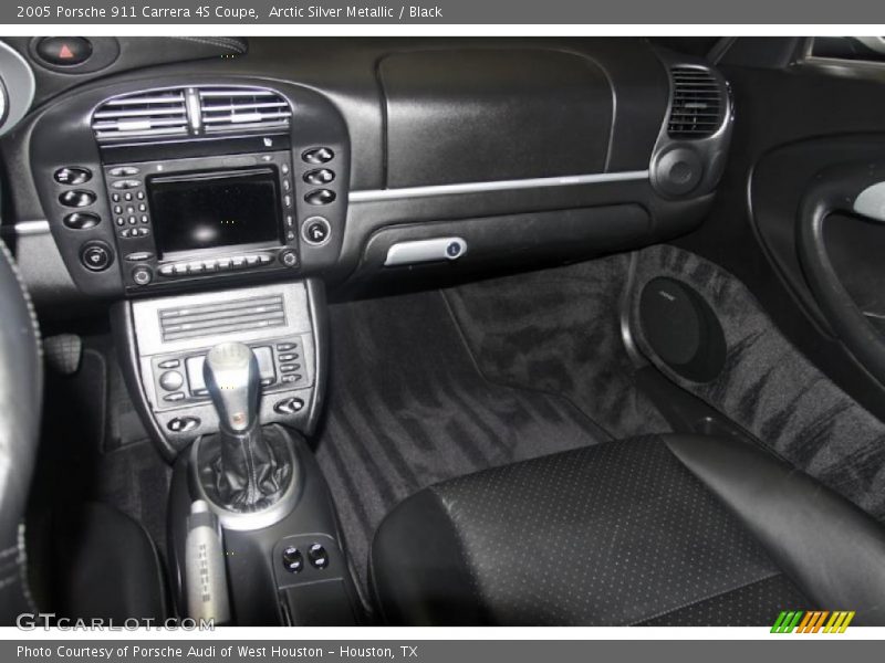 Arctic Silver Metallic / Black 2005 Porsche 911 Carrera 4S Coupe
