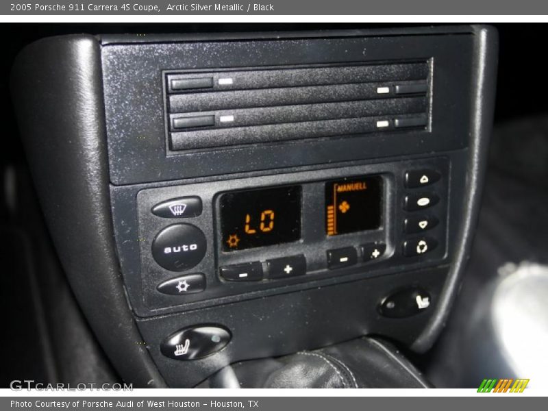 Arctic Silver Metallic / Black 2005 Porsche 911 Carrera 4S Coupe