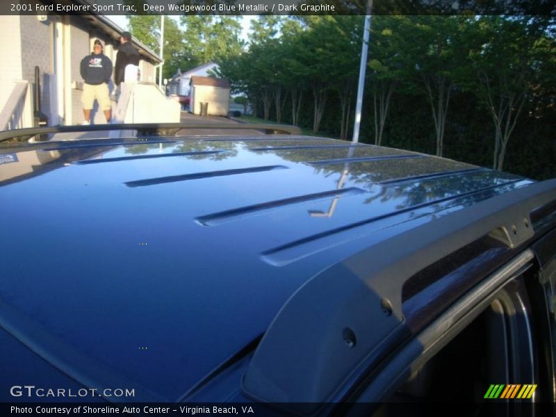 Deep Wedgewood Blue Metallic / Dark Graphite 2001 Ford Explorer Sport Trac