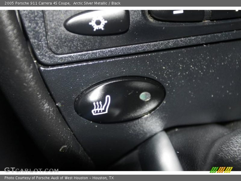 Arctic Silver Metallic / Black 2005 Porsche 911 Carrera 4S Coupe