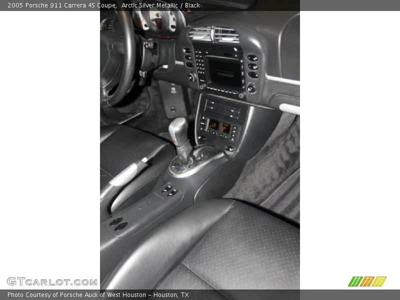 Arctic Silver Metallic / Black 2005 Porsche 911 Carrera 4S Coupe