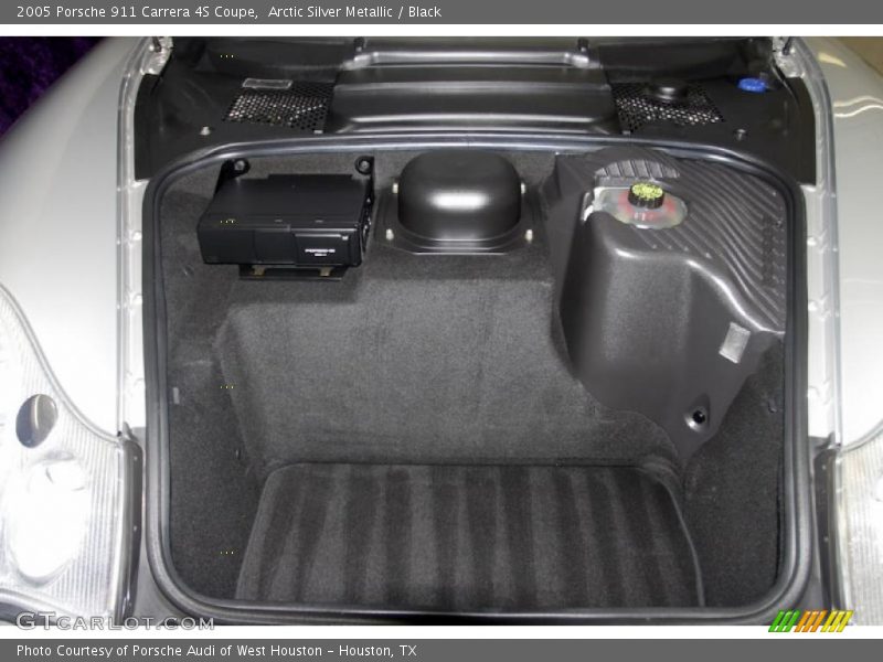 Arctic Silver Metallic / Black 2005 Porsche 911 Carrera 4S Coupe