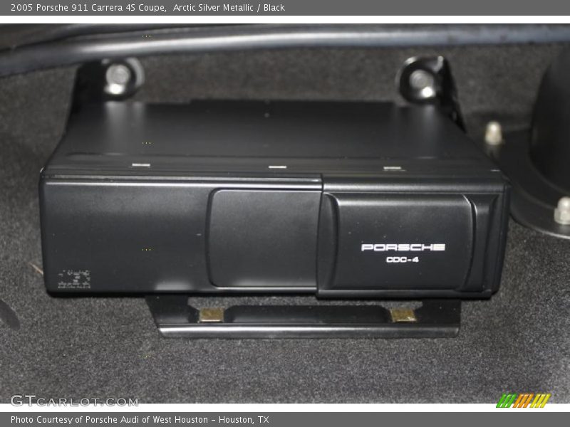 Arctic Silver Metallic / Black 2005 Porsche 911 Carrera 4S Coupe