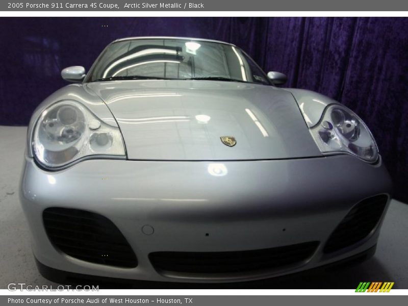 Arctic Silver Metallic / Black 2005 Porsche 911 Carrera 4S Coupe