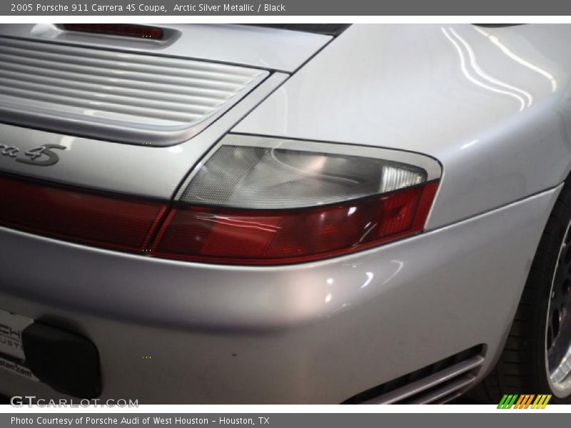 Arctic Silver Metallic / Black 2005 Porsche 911 Carrera 4S Coupe