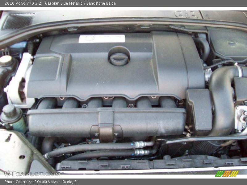 Caspian Blue Metallic / Sandstone Beige 2010 Volvo V70 3.2