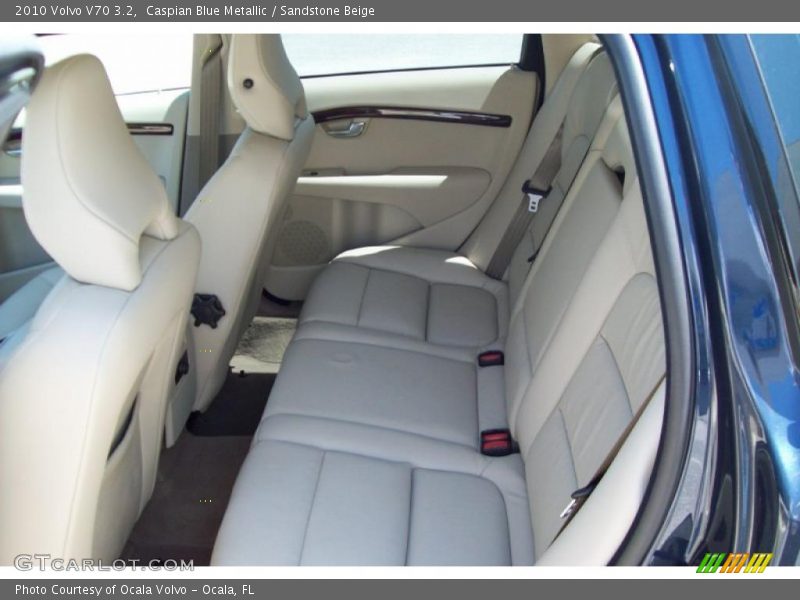 Caspian Blue Metallic / Sandstone Beige 2010 Volvo V70 3.2