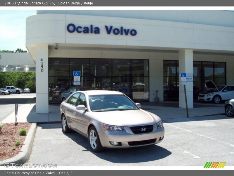 Golden Beige / Beige 2006 Hyundai Sonata GLS V6