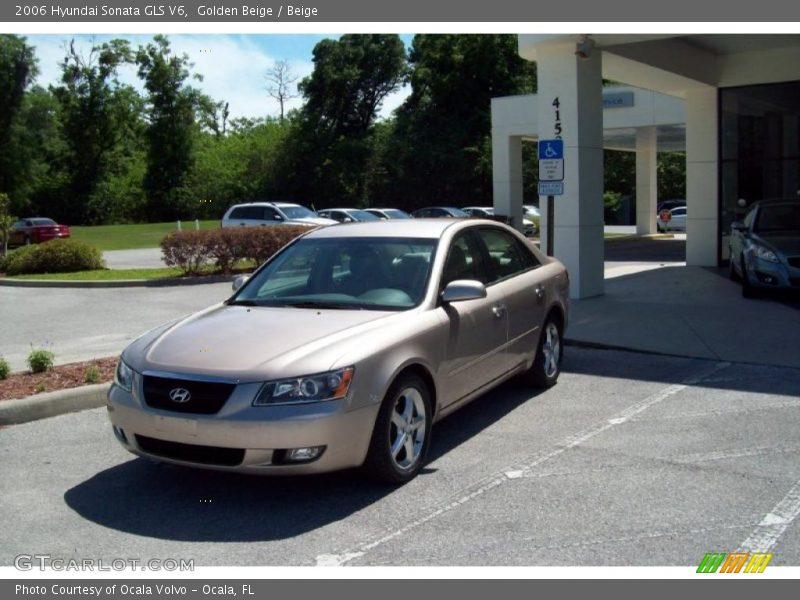 Golden Beige / Beige 2006 Hyundai Sonata GLS V6