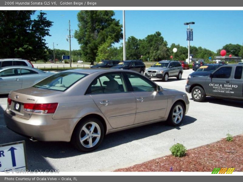 Golden Beige / Beige 2006 Hyundai Sonata GLS V6